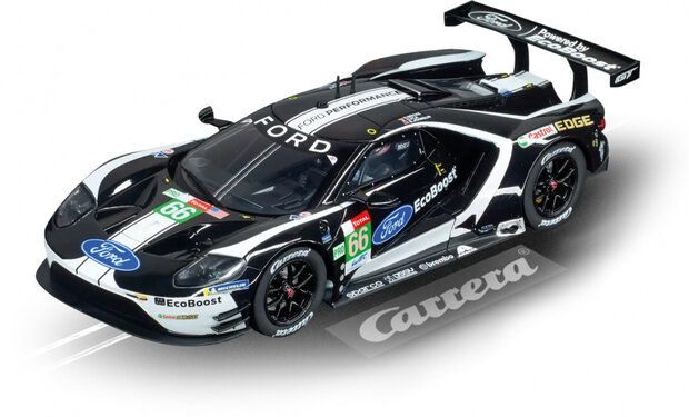 racebaanauto Digital 124 Ford GT Race Car No.66. 1:24 zwart