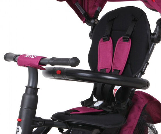 driewieler Rito Plus junior staal paars/zwart