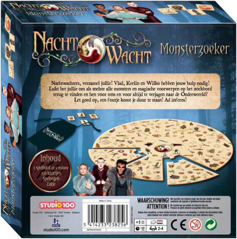 monsterzoekerspel Nachtwacht junior karton 161-delig
