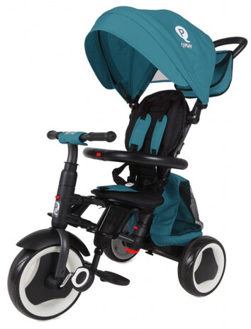 driewieler Rito Plus junior staal groen/zwart