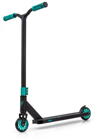 stuntstep Raptor junior 67 x 83 cm aluminium blauw