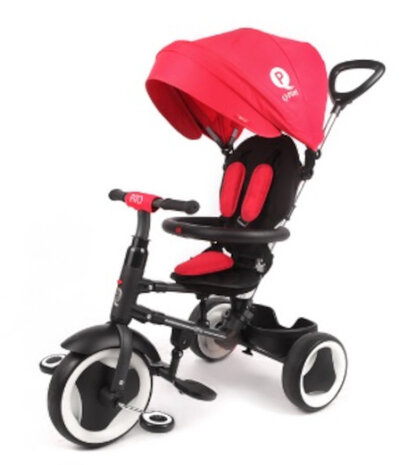 driewieler Rito junior 90 x 49 x 93 cm staal rood