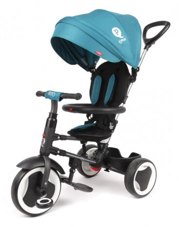 driewieler Rito junior 90 x 49 x 93 cm staal turquoise