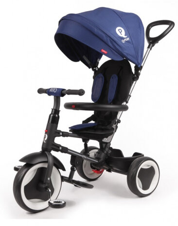 driewieler Rito junior 90 x 49 x 93 cm staal blauw