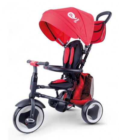 driewieler Rito Plus junior 90 x 49 x 93 cm staal rood