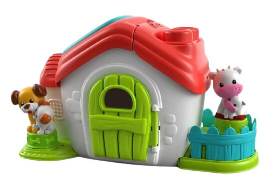 speelset Clemmy boerderij junior 33 x 24 cm 9-delig
