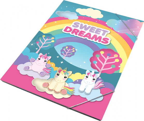 stickerboek junior 32 x 22 cm karton blauw