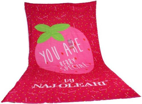 standlaken junior 170 x 90 cm katoen roze/groen