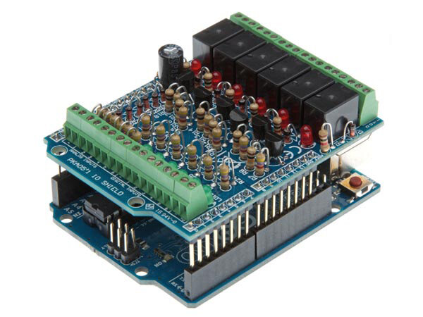 ethernet shield Arduino 7 x 5,5 cm groen/zwart