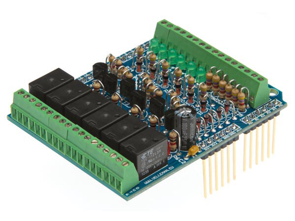 ethernet shield Arduino 7 x 5,5 cm groen/zwart