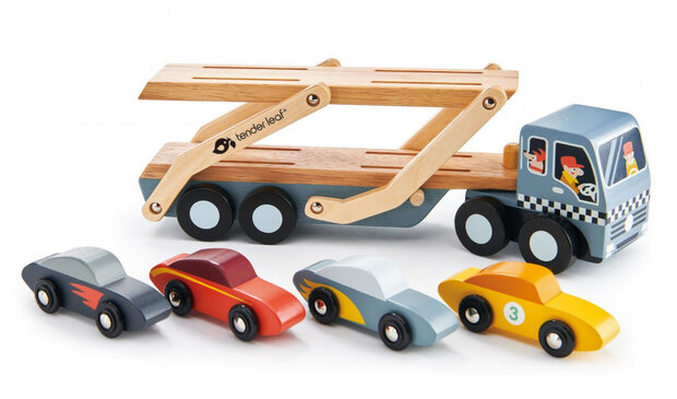 autotransporter junior 51,5 cm hout 5-delig