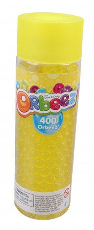 waterkralen Orbeez junior geel 400-delig