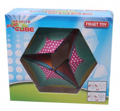 fidgetcube bloem junior 7 x 7 cm