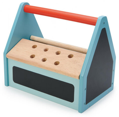 gereedschapskist Tap Tap 23 cm hout 22-delig