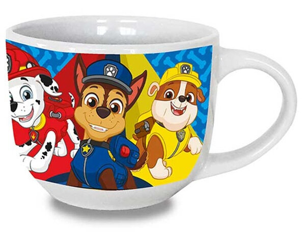 mok Paw Patrol 380 ml 12 x 11 cm keramiek blauw