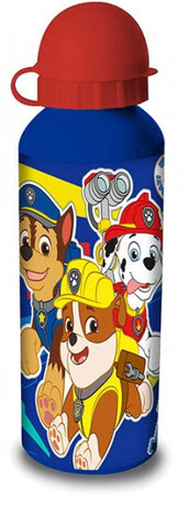 drinkbeker Paw Patrol 500 ml aluminium donkerblauw