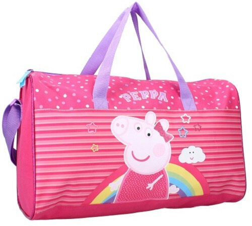 sporttas Peppa Pig junior 18 liter polyester roze