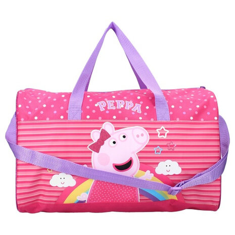 sporttas Peppa Pig junior 18 liter polyester roze