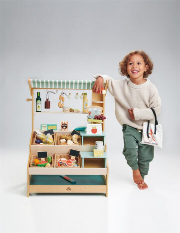 marktkraam junior 57 x 52 x 83 cm hout groen