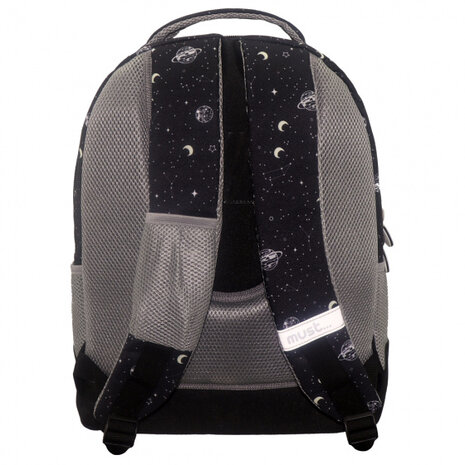rugzak glow-in-the-dark junior 24 liter polyester zwart