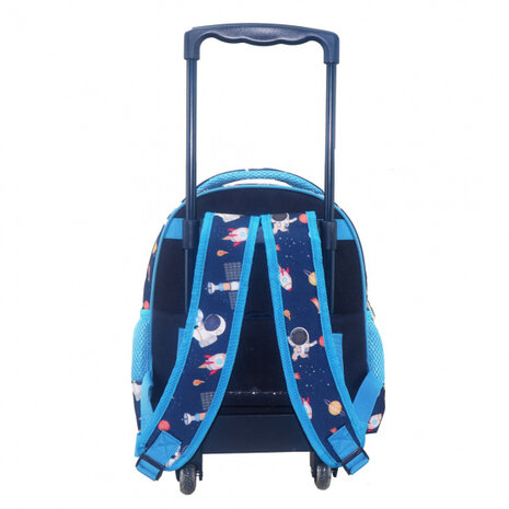 trolley rugzak Space Adventure 8 liter softcase blauw