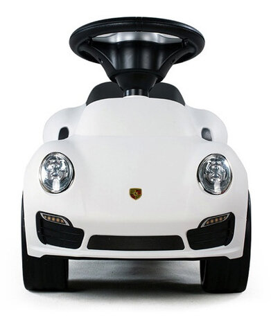 loopauto Porsche 911 Turbo junior wit/zwart