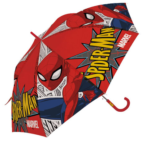 kinderparaplu Spider-Man 40 cm polyester rood