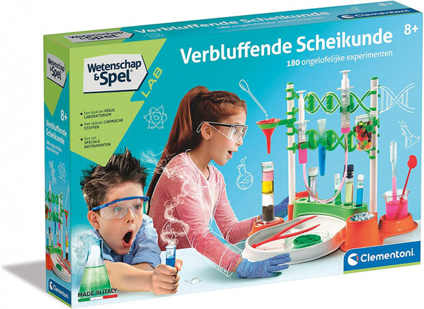 speelset Verbluffende Scheikunde junior 30 x 20 cm