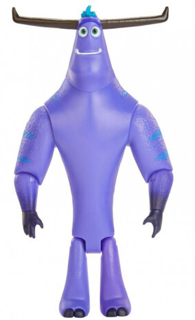 speelfiguur Monsters &amp; Co junior 20 cm paars/bruin