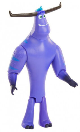 speelfiguur Monsters &amp; Co junior 20 cm paars/bruin