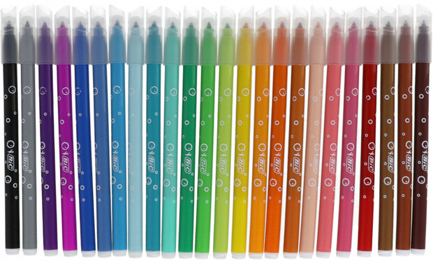 viltstiften Kids 14,5 cm 2,8 mm 24 stuks