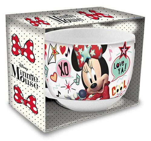 mok Minnie Mouse junior 380 ml keramiek wit