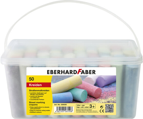 stoepkrijt junior 9 cm 50 stuks