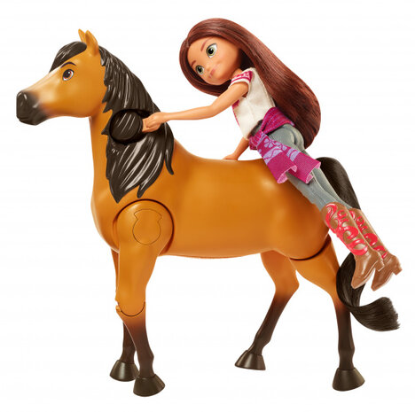 speelset Ride Together junior 20,3 cm bruin 10-delig