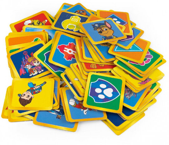 spellendoos Paw Patrol junior karton/hout 4-delig