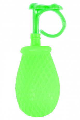 mini-waterspuiter Ring junior 7 cm groen