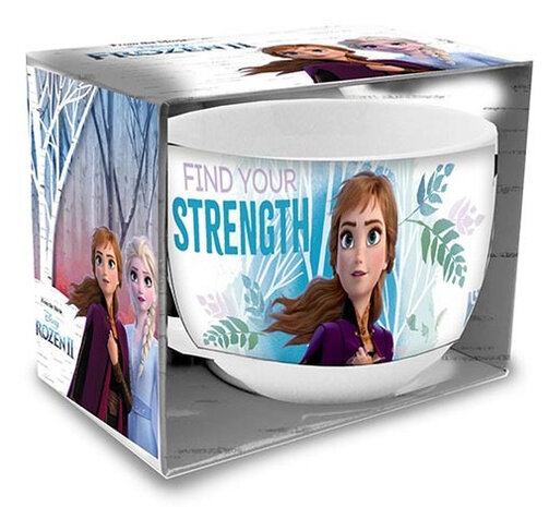 mok Frozen junior 380 ml keramiek wit