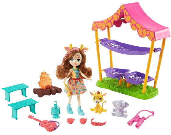 speelset Savanna 23,5 cm paars 12-delig