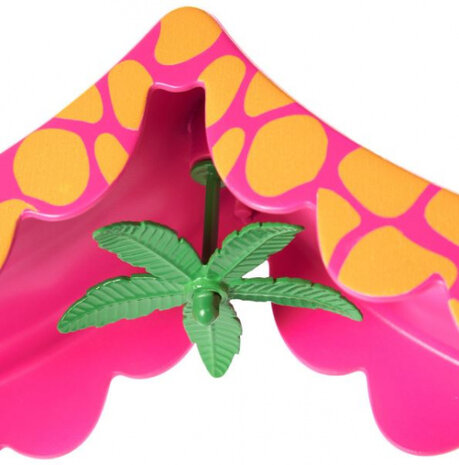 speelset Savanna 23,5 cm paars 12-delig