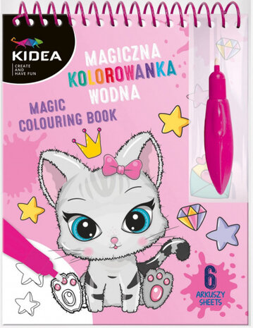waterkleurboek Cats junior 20 x 15 x 2,7 cm 2-delig