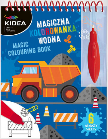 waterkleurboek Cars junior 20 x 15 x 2,7 cm 2-delig