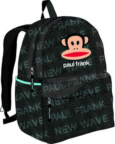 rugzak Paul Frank 12 liter 31 x 25 cm polyester zwart