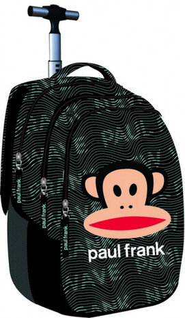 trolley-rugzak Paul Frank 30 liter polyester blauw