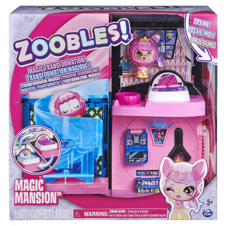 speelset Magic Mansion junior roze 8-delig