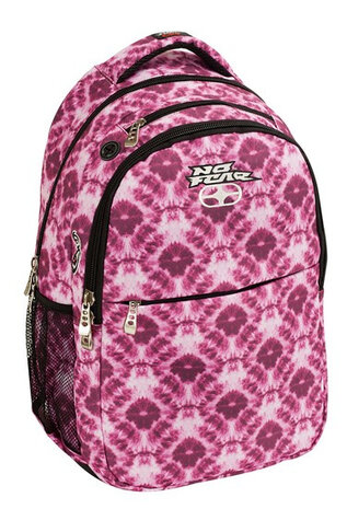 rugzak tie-dye 40 liter 48 x 30 cm polyester roze