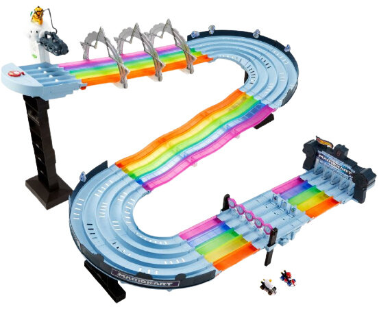 lanceerbaan Mario Kart junior 2,43 meter blauw