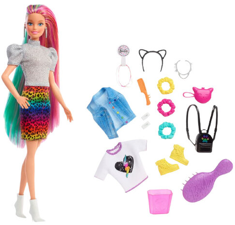 tienerpop Regenboog junior 29 cm 18-delig