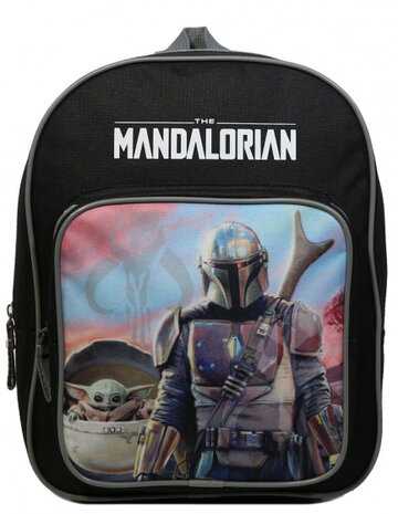 rugzak Mandalorian 5 liter 23 x 31 cm polyester grijs
