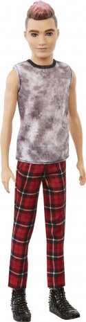 tienerpop Ken fashionista meisjes 32,4 cm roze 5-delig