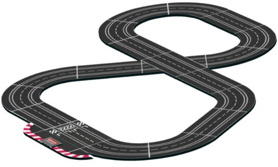 racebaanset Evolution DTM forever 5,2 meter zwart